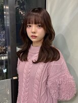アクシス ナゴヤ(AXIS NAGOYA) 【なつミ】ミルクティーブロンド/ダークブルー/デジタルパーマ/