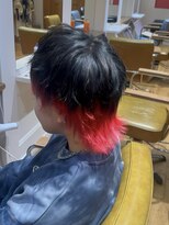 ロア バイ アヴァンス 天王寺店(Lowa by avance.) 【ウルフ】×【ベリーショート】×【インナーカラー】