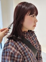 ニール 名古屋 伏見 丸の内(NEELU)&nbsp;【NEELU_misa】ボルドーカラー