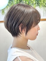 ビューイースト 亀戸 錦糸町(VIEW EAST) くびれショート/小顔カット/ショートボブ/白髪ぼかし/似合わせ