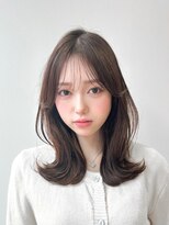 アンアミ オモテサンドウ ザ ツー(Un ami omotesando THE2)&nbsp;ミディアム/ミディアムレイヤー／レイヤーカット/ミディアムボブ