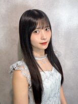 ルネラトーキョー(RUNERA TOKYO) 髪質改善トリートメント 黒髪ロング ストレート