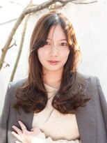 ダブル(DOUBLE)&nbsp;ハッシュカットグレージュデザインカラーツートーンカラー高松