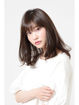 アース 大曽根店(HAIR&MAKE EARTH) ニュアンスストレートロブ【EARTH大曽根】