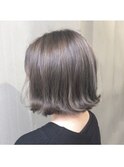 ◎すっきりショートボブ×グレージュハイライト◎