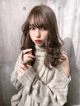 リンクス トウキョウ(LINKS TOKYO) ふわっとミディレイヤー♪ミントグレージュ