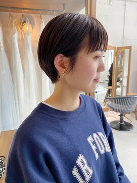 カフネ(CAFUNE) ダークグレー ショートボブ
