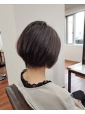 ナチュラルショートボブ