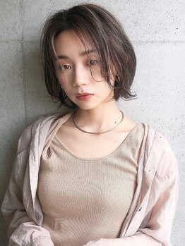 オブ ヘアー 自由が丘 ウエスト(Of HAIR WEST)の写真/一人ひとりの"こだわり"を大切にあなたらしさを引き出すデザインをご提案♪手ぐしでキマる再現性の高さも◎