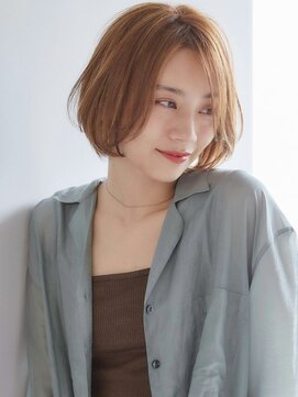 フォンズ(FONS) ナチュラルショート/ベージュ/ショートパーマ/女性スタイリスト