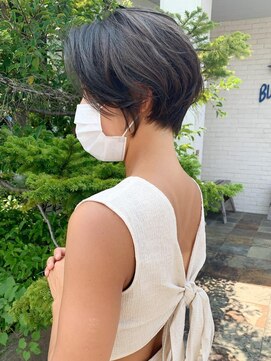 ラパンセ ブルー(LA PENSEE BLEU) 【LA PENSEE】クールハンサムショート イルミナカラー