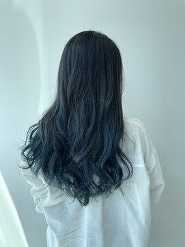 アライブ キチジョウジ(ALIVE Kichijoji) ブルー×バレイヤージュカラー