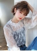《Agu hair》女っぽウェーブミニボブ
