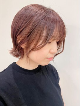 コワファースト 大分(COIFF1RST) ピンク紫ベージュカラー