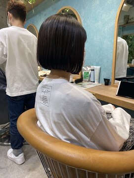 ロンドフルール 大宮東口(Lond fleur) 【石畑結華】ナチュラルストレート縮毛矯正ボブ