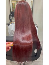 カラーと一緒にできる髪質改善もご用意しております