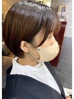 ラボヌールヘアー 札幌店(La Bonheur hair etoile) 【熊澤】ショートボブ