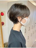 @thisiskaito表参道原宿/ショートヘア/ショートボブ/グレージュ
