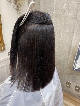 カシュカシュ(cache cache) 酸性ストレート　用賀　縮毛矯正