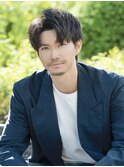 爽やか×ワイルド　メンズショート束感短髪メンズパーマ