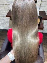 ウル 岡山駅店(ULu.)&nbsp;髪質改善ハイトーンバレイヤージュハイライトブリーチ岡山倉敷