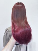 リオリス ヘア サロン(Rioris hair salon) 【グラデーション】チェリーレッドバイオレット