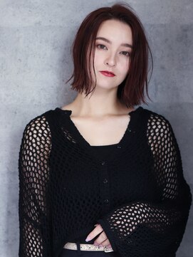 ルー ハナレ(Luu HANARE) エフォートレス・クールボブ・ピンクバイオレット神戸/東灘/岡本