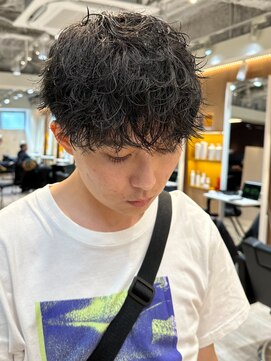 ルースト 渋谷店(ROOST) マッシュ×シャドウパーマ