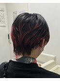 デザインカラー/毛先カラー/エンドカラー/襟足
