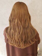 ソーエン バイ ヘッドライト 函館店(soen by HEADLIGHT) ウェーブパーマ×ハニーベージュデジタルパーマラベンダーミルク