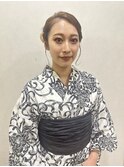 浴衣ヘア/ヘアセット/ヘアアレンジ