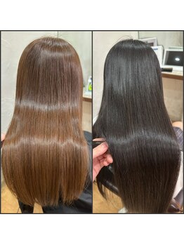 カラーサロンビスカリア 相模原エリア 淵野辺駅店(Color salon Biscaria)の写真/SNSで話題☆≪メテオトリートメント≫取扱◎自分史上最高の艶髪に。憧れの天使の輪が手に入る…☆[淵野辺]