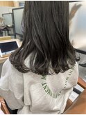 透け感オリーブグレージュ【milly梅田】