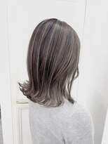 ブルー 盛岡店(BLUE) 黒髪/ボブルフ/ネビージュ/韓国/ワンレン/盛岡/髪質改善/前髪