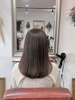 ヘアメイク アンフィ(amphi)&nbsp;【白髪ぼかし】透明感ブランジュカラー..~*＊.