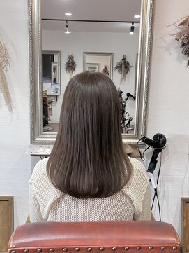 ヘアメイク アンフィ(amphi) 【白髪ぼかし】透明感ブランジュカラー..~*＊.