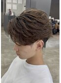 フェザーショート フェザーパーマ 熊本メンズカット