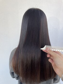 ラ クープ Lacoupeの写真/サラサラつや髪は当サロンにお任せ！髪に優しい薬剤でダメージを最小限に理想のストレートヘアが叶う◎