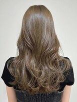 エル バイ アンキシム(elu by AHNKISM)&nbsp;ミディアムロングレイヤーカット顔まわりくびれ韓国ヘア心斎橋