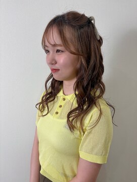 ムク(Muku) ゆるふわ巻ツインハーフアップ(AIRI指名)