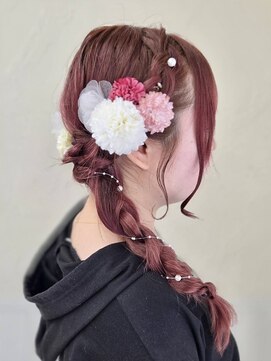 アップル(APPLE) サイド編みおろし