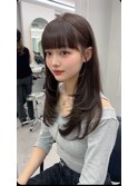 (licca内堀)髪質改善×前髪×レイヤーカット