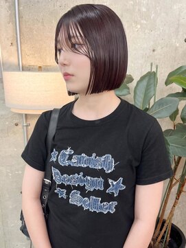 ノエ(noe) ミディアムヘア/デザインカラー/フェイスフレーミング/栄h164