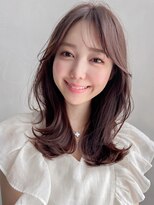 アグノス 青山(Agnos) セミディ小顔エアリーカール黒髪イメチェンくせ毛風カール