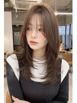 ノイエ 原宿 北参道(NoIE) 小顔レイヤーカット、透明感ベージュ☆