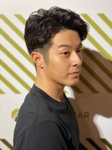 バーバーバー 四谷(BARBER-BAR)&nbsp;ビジネス爽やかゆるフワウェーブスタイル