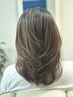 グレーカラー+カット+髪質改善特別トリートメント