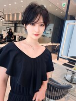 ロンド クラン 岡崎(Lond Clan)&nbsp;10代20代丸み高めクビレ暗髪ショートヘア