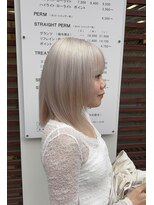 クレスエディット(CLESC'EDIT.) ホワイトカラー/ホワイト/ハイトーン/髪質改善/レイヤーカット