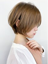 リタ 枚方(Rita)&nbsp;夏カラー◎ひし形ショートボブで大人可愛く小顔×絶壁解消30代